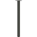 vidaXL Noge za mizo za kavo 4 kosi antracit 72-74 cm jeklo | Shoptok.si