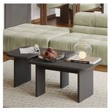 Hanah home Set stočića Iris Anthracite | Eponuda.com