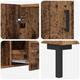  Kreveta Staro drvo 100 x 36 x 60 cm Konstruirano drvo Slike