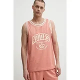 Adidas Kratka majica moška, roza barva, IS2899