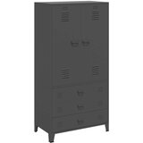  Ormar antracit 90 x 50 x 180 cm metalni | shoptok.hr