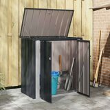  Kutija za spremanje u vrtu Crna 101 5 x 57 x 100 5 cm Čelik | shoptok.hr