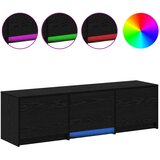 TV ormarić s LED rasvjetom Crni Hrast 140 x 34 x 40 cm | Eponuda.ba