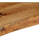 Stolna Mizna plošča z naravnim robom 60x20x3,8 cm trden mangov les, (21411885) | Shoptok.si