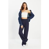 Trendyol Navy Wide Leg Trousers | Shoptok.si