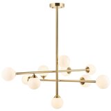  Endon 106754 - Luster na šipci OTIS 10xG9/5W/230V zlatna | Eponuda.com