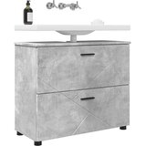  Kupaonski ormar s ladicama Betonski sivi 76,5 x 35 x 64 cm | Eponuda.ba