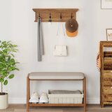 Vješalica za kapute montirana na zid Prirodna 70 x 10 x 20 cm Cijene