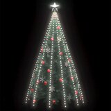 vidaXL Lučke za novoletno jelko 500 LED lučk hladno bele 500 cm | Shoptok.si