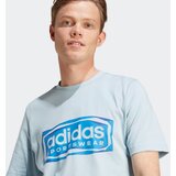 Adidas Majice s kratkimi rokavi Fld Spw Logo Modra | Shoptok.si