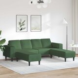 SOFA Tamnozelena 250 x 188 x 76 cm Kordura tekstil | Eponuda.com