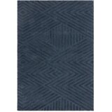 Asiatic Carpets Temno modra volnena preproga 160x230 cm Hague – Cene