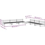 vidaXL Vrtna garnitura 6-delna impregnirana trdna borovina | Shoptok.si