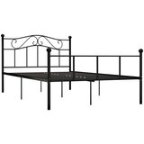 Furnova Posteljni okvir črn kovinski 140x200 cm, (21931441) | Shoptok.si