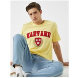 Koton men's harvard t-shirt licensed cotton cene