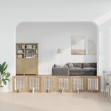  Vrata za pse s postoljem 6 pcs Hrast artisan 60 x 60 cm | shoptok.hr