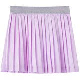 vidaXL Otroško plisirano krilo lila 128 | Shoptok.si
