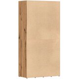 vidaXL Knjižna omara artisan hrast 66x30x130 cm inženirski les | Shoptok.si