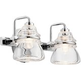 Elstead Lighting Elstead Kichler Talland Stenska svetilka za kopalnico, polirani krom, IP44, (22099362) | Shoptok.si