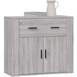  Komoda siva sonoma 80x33x70 cm inženirski les, (20594745) | Shoptok.si