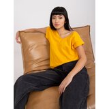 RUE PARIS T-shirt-RV-TS-7543.12X-Light Orange | Shoptok.si