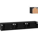 vidaXL Komplet enote za TV Drugo 4 pcs Črni hrast 60 x 30 x 30 cm | Shoptok.si