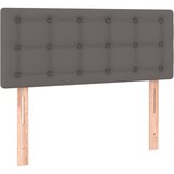  s oprugama i madracem sivi 120x200 cm od umjetne kože | shoptok.hr