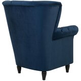 MID.YOU FOTELJ Z OPORO ZA GLAVO, temno modra tekstil | Shoptok.si