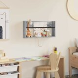  Polica za časopise s policom Zidne Siva Sonoma 60 x 12 x 30 cm | shoptok.hr