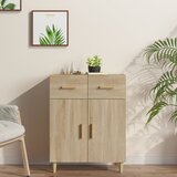 vidaXL komoda boja hrasta sonome 69,5x34x89 cm od konstruiranog drva | shoptok.hr