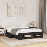  Okvir za krevet crni 135x190 cmkonstruirano drvo | Eponuda.com