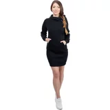Glano Women's Sweatshirt Dress - Black