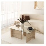 Hanah home Club sto New Escape, 105x40x65 cm, bež | Eponuda.ba