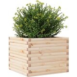  Vrtno cvetlično korito 60x60x45,5 cm trdna borovina | Shoptok.si