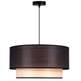  Duolla - Visilica na sajli WOOD BOHO 1xE27/15W/230V prečnik 45 cm crna/bež | Eponuda.com