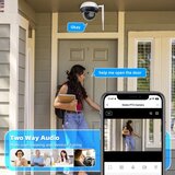  Immax NEO 07825L - Pametna spoljna kupolasta kamera sa 5MP senzorom 230V IP66 TUYA Wi-Fi | Eponuda.com