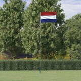 vidaXL Nizozemska zastava i jarbol 5 55 m aluminijski | shoptok.hr