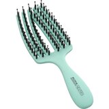 Olivia Garden Club The Nomad Detangling&Shine Fingerbrush​ ravna četka za kosu Mint 1 kom | shoptok.hr