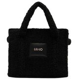 Liu Jo crna ženska teddy torba Cene