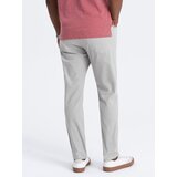 Ombre Men's tailored chino pants - gray | Shoptok.si