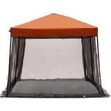  Set Kamp Šatora 2 pcs Siva i narančasta Tafta i Tkanina | shoptok.hr