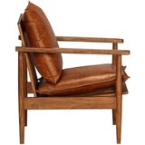  3-dijelni set sofa od prave kože i masivnog drva bagrema smeđi | shoptok.hr