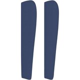  Uzglavlje s ušima plavo 163x23x118/128 cm od tkanine | shoptok.hr