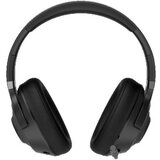 Lorgar Noah 500, Wireless Gaming headset with microphone, JL7006, BT 5.3, battery life up to 58 h (1000mAh), USB (C) charging cable (0.8m), 3.5 mm AUX cable (1.5m), size: 195*185*80mm, 0.24kg, black | Eponuda.ba