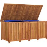  Vrtna kutija za pohranu 200x80x75 cm od masivnog drva bagrema | shoptok.hr