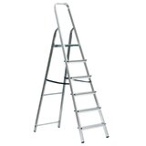 Alpos Alu Kućne aluminijske ljestve 31-06 | shoptok.hr