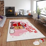Conceptum Hypnose tepih s novogodišnjim motivima Asr-Crpt-15, Pravougaoni, 140 x 220 cm, Šareni | Eponuda.ba