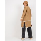 RUE PARIS Sweater-LC-SW-0340.42P-dark beige | Shoptok.si