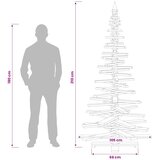  Drveno božićno drvce KOTKA 210 cm Masivna borovina | shoptok.hr