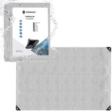  Springos® Cerada Protiv Kiše - Siva/Crna 3 x 5 m | shoptok.hr